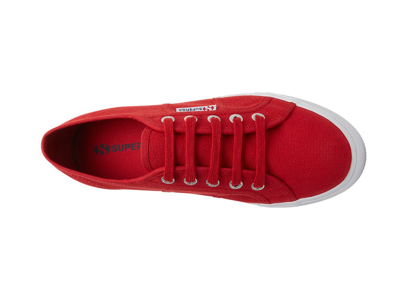 Superga Plataforma Mujer Rojas - 2790 Acotw - 629578BAO